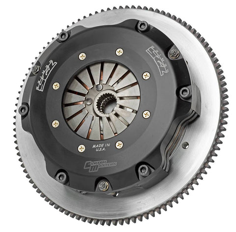 Clutch Masters 725 Series Street Twin Disc Clutch Kit (w/Aluminum Flywheel) For Nissan Skyline R32 R33 GTR RB26DETT (Push Style) 06045-TD7S-A