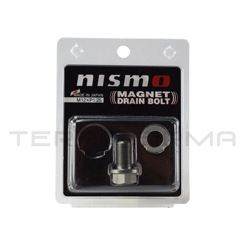 NISMO Magnetic Oil Drain Plug M12-1.25 For Nissan RB/SR/VG30 (Silver Finish)