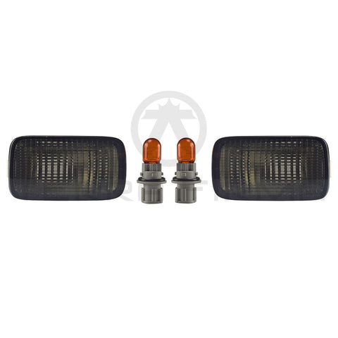 NISMO Turn Signal Light Assembly Pair (Gray Smoked Type) For Nissan Skyline R34 GTR