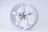 NISMO 40Th Anniversary LMGT4 Wheel 18×9.5J 12 White For Nissan Skyline R33 R34 GTR Old Logo (Each Wheel)