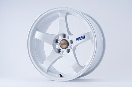 NISMO 40Th Anniversary LMGT4 Wheel 18×9.5J 12 White For Nissan Skyline R33 R34 GTR Old Logo (Each Wheel)