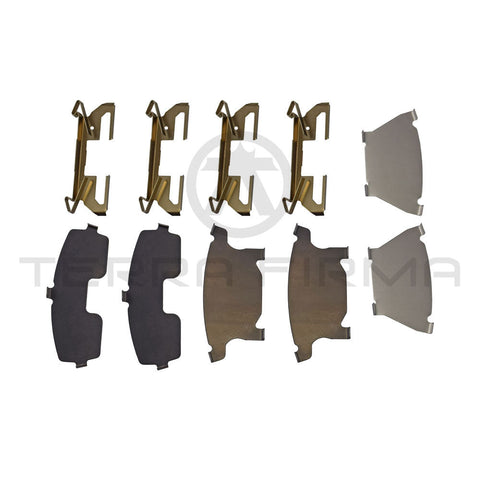 Nissan Stagea C34 Rear Disc Brake Pad Hardware Kit, Series 1