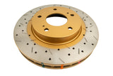 DBA 4000 Series Drilled & Slotted Front Disc Brake Rotor For Nissan Skyline R32 GTST GTS4 4909XS (280mm)