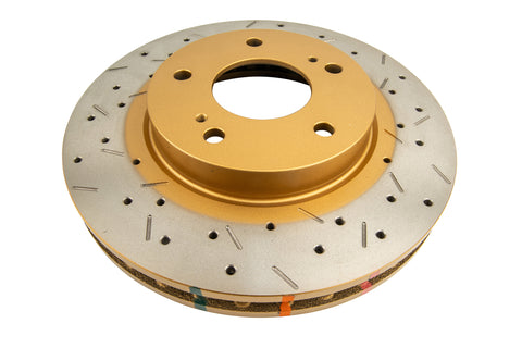DBA 4000 Series Drilled & Slotted Front Disc Brake Rotor For Nissan Skyline R32 GTST GTS4 4909XS (280mm)
