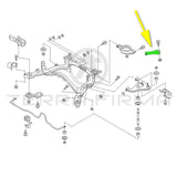 Reproduction Upper Rear Suspension Link Bushing, Front Position Nissan Skyline R32 R33 R34