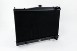 CSF Full Billet Aluminum High-Performance Radiator, Black Finish For R33 Nissan Skyline GTR 7219B