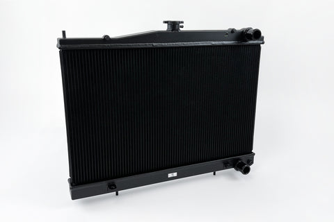 CSF Full Billet Aluminum High-Performance Radiator, Black Finish For R33 Nissan Skyline GTR 7219B