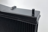 CSF Full Billet Aluminum High-Performance Radiator, Black Finish For R33 Nissan Skyline GTR 7219B