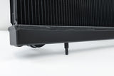 CSF Full Billet Aluminum High-Performance Radiator, Black Finish For R33 Nissan Skyline GTR 7219B