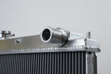 CSF Full Billet Aluminum High-Performance Radiator, Raw Finish For R33 Nissan Skyline GTR 7219