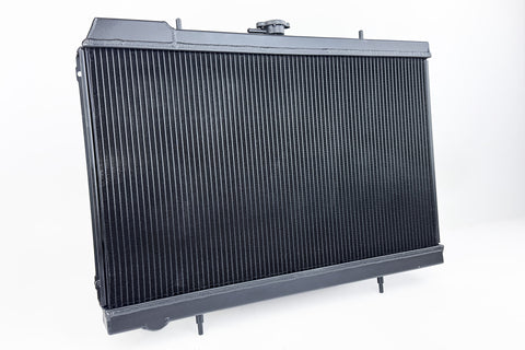 CSF Aluminum High-Performance Radiator, Black Finish For R32 Nissan Skyline 7229B