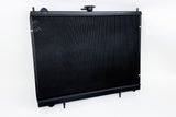 CSF Aluminum High-Performance Radiator, Black Finish For R34 Nissan Skyline 7231B
