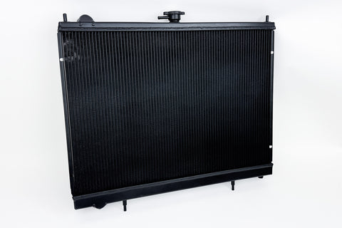 CSF Aluminum High-Performance Radiator, Black Finish For R34 Nissan Skyline 7231B
