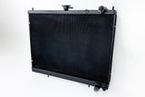 CSF Aluminum High-Performance Radiator, Black Finish For R34 Nissan Skyline 7231B
