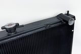 CSF Aluminum High-Performance Radiator, Black Finish For R34 Nissan Skyline 7231B