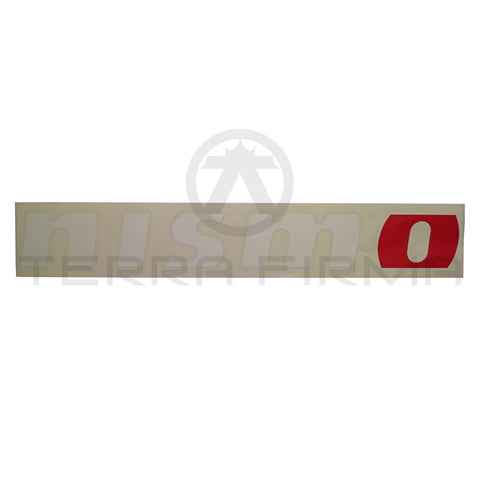 NISMO White Decal (41X270MM)