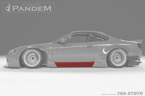 GReddy Nissan Silvia Rocket Bunny S15 Pandem Side Skirts (only)