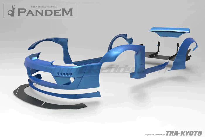 GReddy Nissan Silvia Rocket Bunny S15 Pandem Rear Over-Fenders