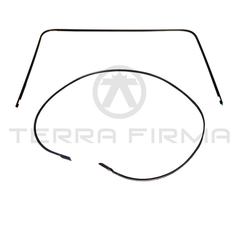 Nissan Skyline R33 Front Window Molding & Fastener Kit, 2-Door Models