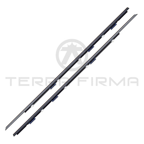 Nissan Skyline R33 Outer Window Felt Door Set, 2-Door Models