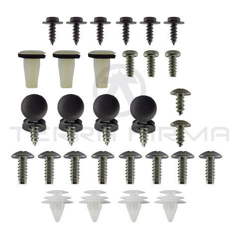 Nissan Skyline R32 GTR Door Panel Hardware Kit, Left & Right (Early)