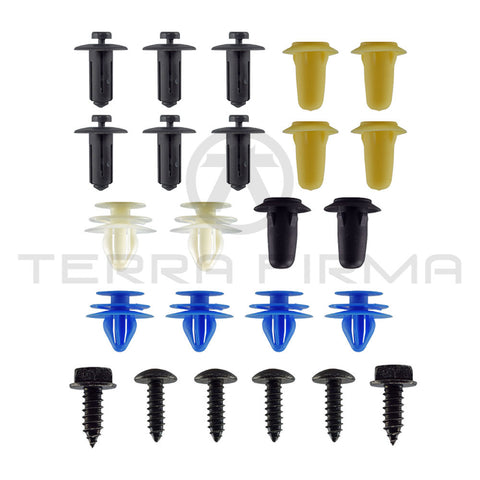 Nissan Skyline R34 GTR Door Panel Hardware Kit, Right