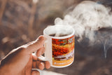 Tomei Mug White GTR Autumn Nagano Forest