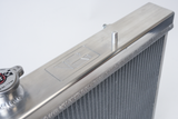 CSF Full Billet Aluminum High-Performance Radiator, Raw Finish For R32 Nissan Skyline GTR 7217