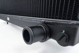 CSF Full Billet Aluminum High-Performance Radiator, Black Finish For R32 Nissan Skyline GTR 7217B