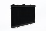 CSF Full Billet Aluminum High-Performance Radiator, Black Finish For R32 Nissan Skyline GTR 7217B