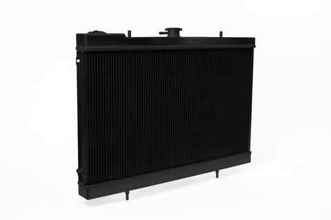 CSF Full Billet Aluminum High-Performance Radiator, Black Finish For R32 Nissan Skyline GTR 7217B