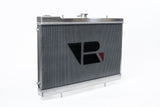 CSF Full Billet Aluminum High-Performance Radiator, Raw Finish For R32 Nissan Skyline GTR 7217