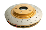 DBA 4000 Series Drilled & Slotted Front Disc Brake Rotor For Nissan Skyline R32 GTR 4926XS (296mm)