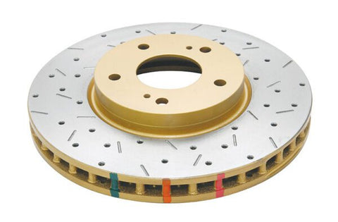 DBA 4000 Series Drilled & Slotted Front Disc Slotted Rotor For Nissan Skyline R33 GTST R34 GTR 4963XS (296mm)