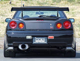HKS Super Turbo Muffler TI (Titanium) Exhaust For Nissan Skyline R34 GTR 31030-AN004