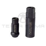 Wheel Mate Muteki SR48 Wheel Lug Nut Set Forged Steel 12 x 1.50 48mm Open End - Black