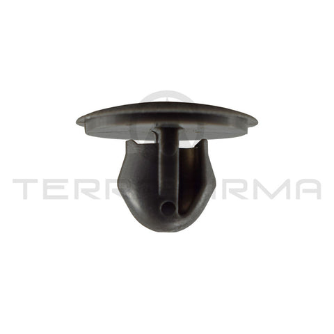 Nissan Skyline R34 Rear Parcel Shelf Finisher Center Clip (Front Edge Position), 2-Door Models