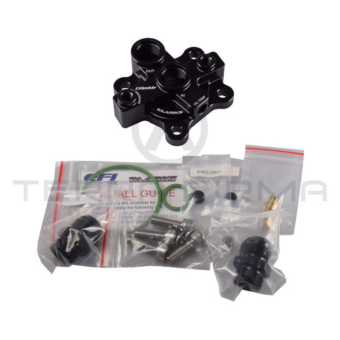 GReddy Bolt-On Oil Block Adapter X Taarks For Nissan RB26DETT 12428100