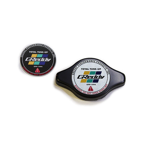 GReddy Black High Pressure Radiator Cap 127kpa For RB/SR Engines 13911002