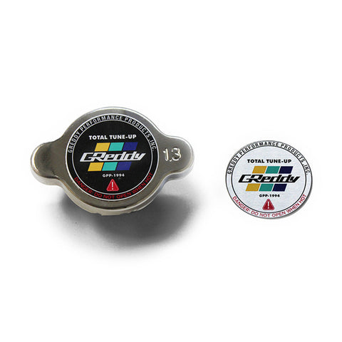 GReddy Polished High Pressure Radiator Cap 127kpa For RB/SR Engines 13911004