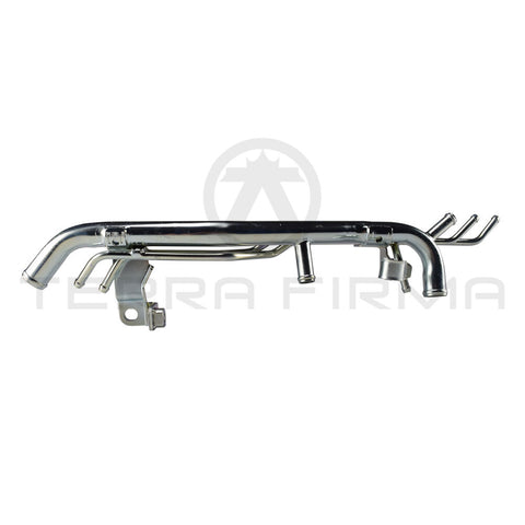 Nissan Skyline R33 R34 GTR RB26DETT Front Water Heater Return Pipe & Vacuum Line Assembly