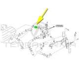 Nissan Stagea C34 Turbo Charger Inlet Hose 14463P, Series 1 RB25DET (All Wheel Drive)