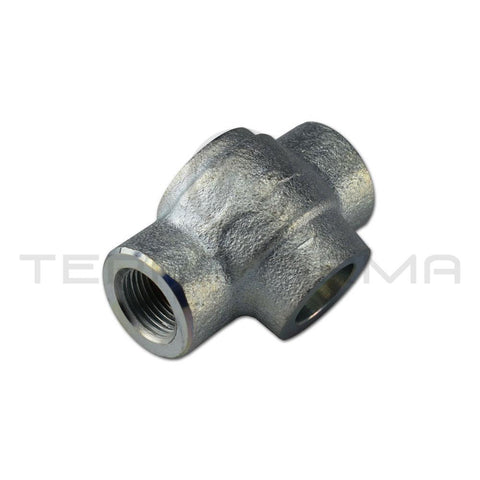 Nissan Skyline R32 R33 R34 GTR Front And Rear Turbo Charger Oil Line Feed Inlet Connector RB26