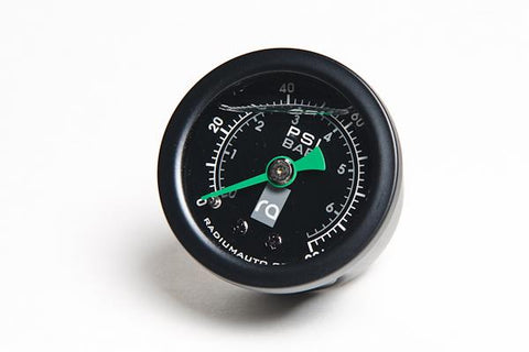 Radium Engineering 0-100 PSI Fuel Pressure Gauge w/ 8AN Adapter 20-0075