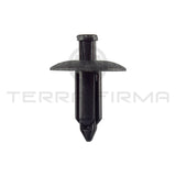 Nissan Skyline R34 Trunk Hinge Cover Rear Upper Mounting Clip, 2-Door Models