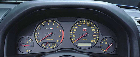 NISMO Combination Meter Gauge Cluster For Nissan Skyline R34 GTR (BLACK)