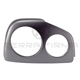 Nissan Skyline R34 (Except GTR) Left Taillight Assembly Rim Cover KV2 Athlete Silver, 2-Door Models