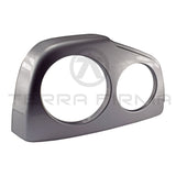 Nissan Skyline R34 (Except GTR) Left Taillight Assembly Rim Cover KV2 Athlete Silver, 2-Door Models