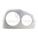Nissan Skyline R34 (Except GTR) Left Taillight Assembly Rim Cover QM1 White, 2-Door Models