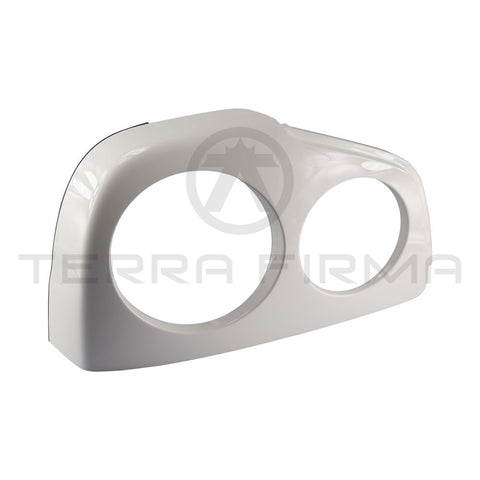 Nissan Skyline R34 (Except GTR) Left Taillight Assembly Rim Cover QM1 White, 2-Door Models